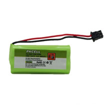 Batterie rechargeable 600mAh de Ni-MH de 2.4V AAA pour le téléphone sans fil